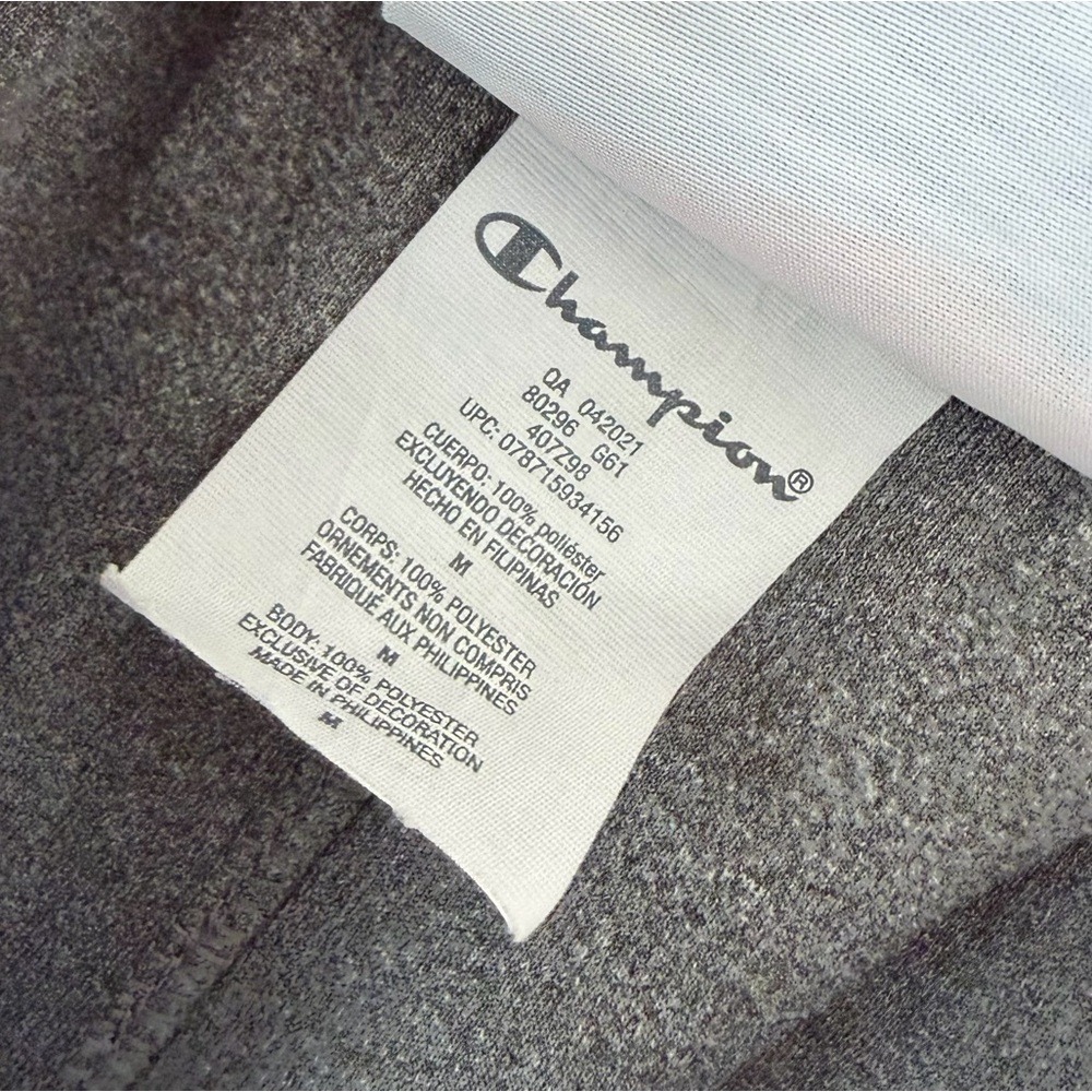 3/$20💥 Champion‎ Mens Gray Athletic Training Workout Shorts Pull On Pockets - Picture 9 of 11